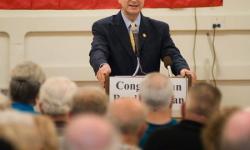 Small Brad at Town Hall 