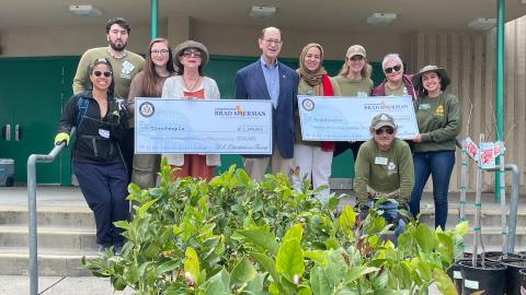 $1 Million in Federal Funds to TreePeople for Greening Efforts