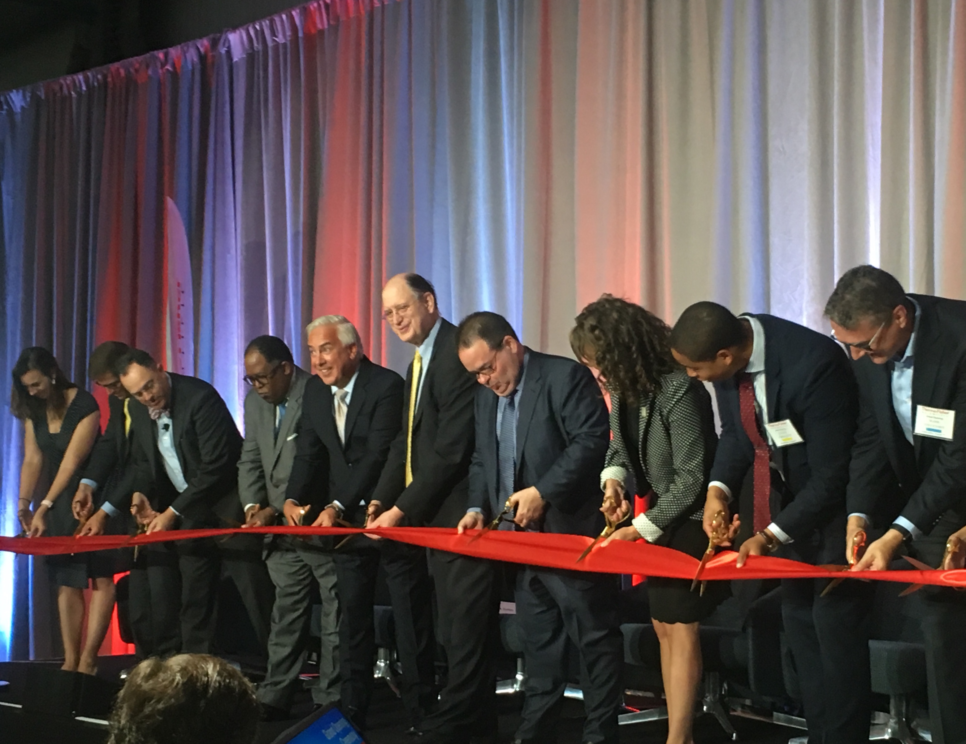 Congressman Sherman was pleased to participate in the grand opening of the West Hills campus of Thermo Fisher Scientific.